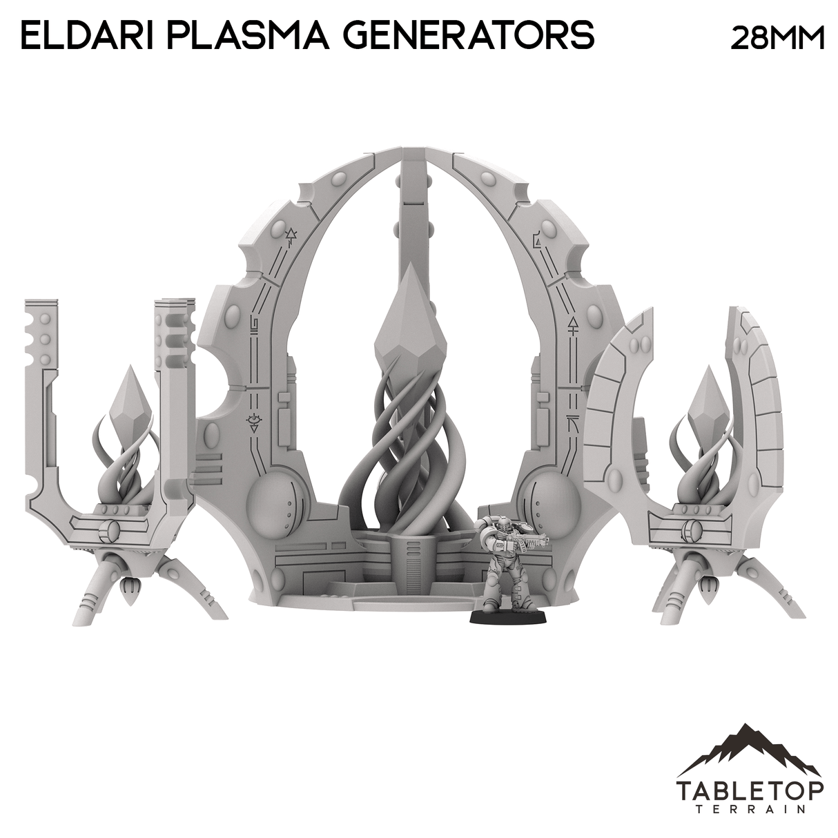 Tabletop Terrain Terrain Eldari Plasma Generators