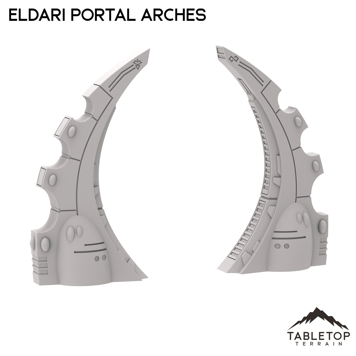 Tabletop Terrain Terrain Eldari Portal Arches