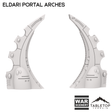 Tabletop Terrain Terrain Eldari Portal Arches