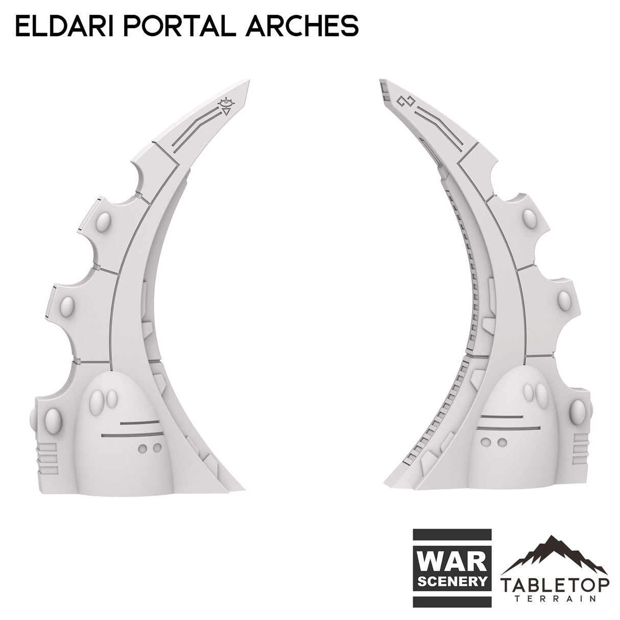 Tabletop Terrain Terrain Eldari Portal Arches