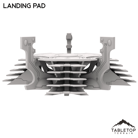 Tabletop Terrain Terrain Eldari Staircase Landing Pad