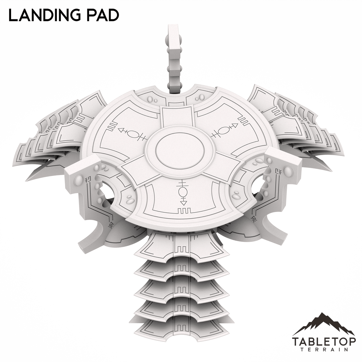 Tabletop Terrain Terrain Eldari Staircase Landing Pad