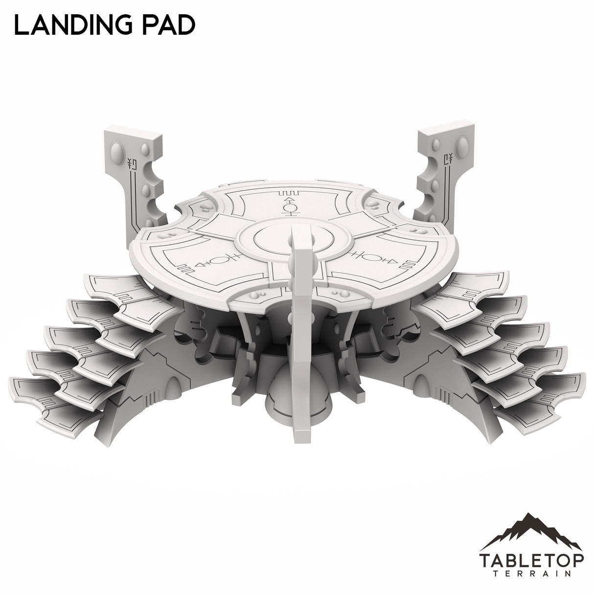 Tabletop Terrain Terrain Eldari Staircase Landing Pad