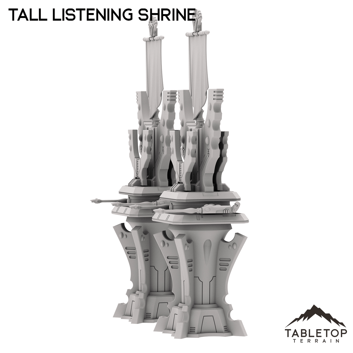 Tabletop Terrain Terrain Eldari Tall Listening Shrine Set