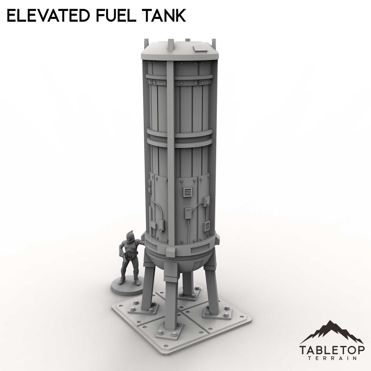 Tabletop Terrain Terrain Elevated Fuel Tank