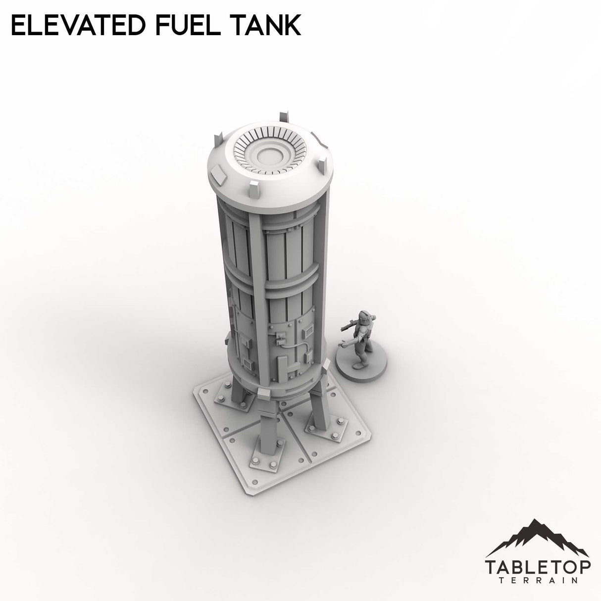 Tabletop Terrain Terrain Elevated Fuel Tank