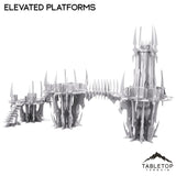 Tabletop Terrain Terrain Elevated Platforms - Arlengrad, Misty Star City