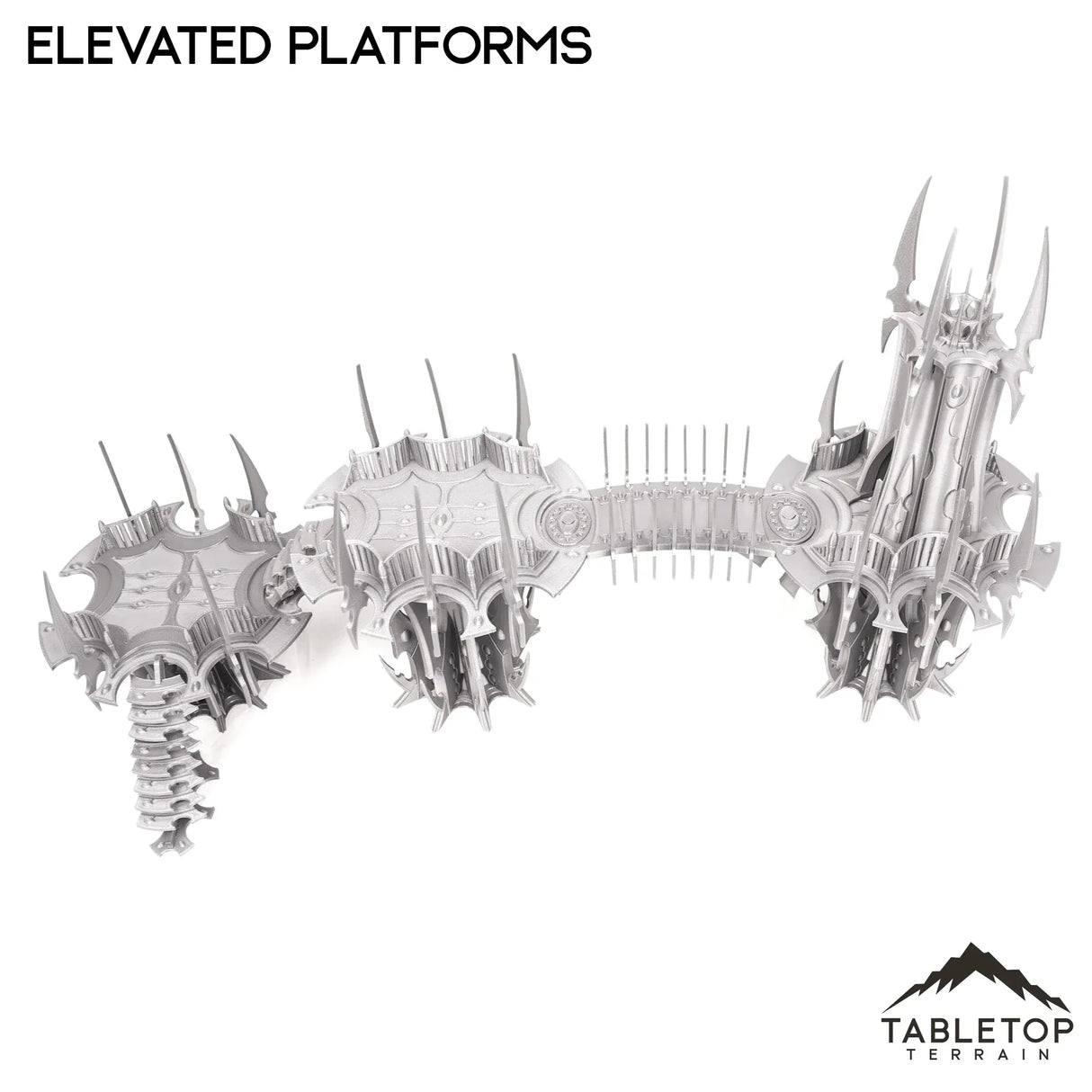 Tabletop Terrain Terrain Elevated Platforms - Arlengrad, Misty Star City