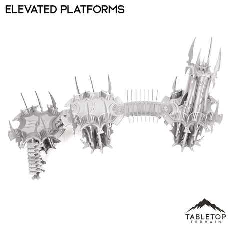 Tabletop Terrain Terrain Elevated Platforms - Arlengrad, Misty Star City