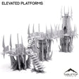 Tabletop Terrain Terrain Elevated Platforms - Arlengrad, Misty Star City