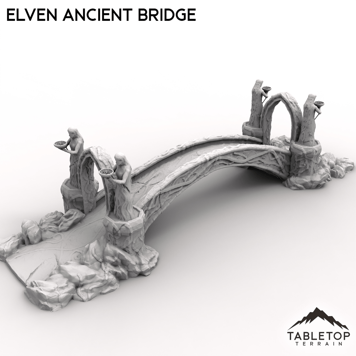 Tabletop Terrain Terrain Elven Ancient Bridge