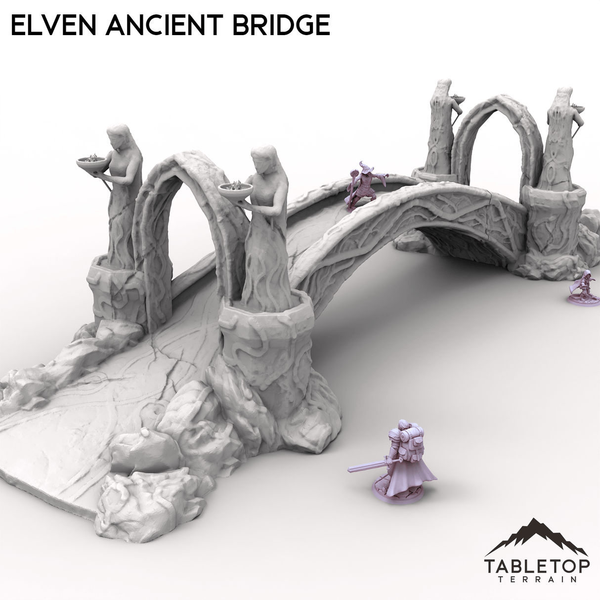 Tabletop Terrain Terrain Elven Ancient Bridge