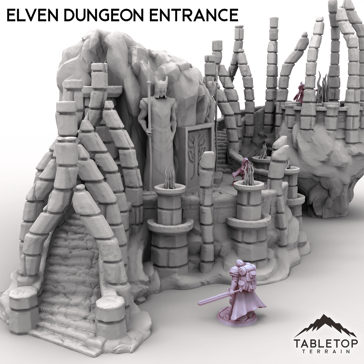 Tabletop Terrain Terrain Elven Dungeon Entrance