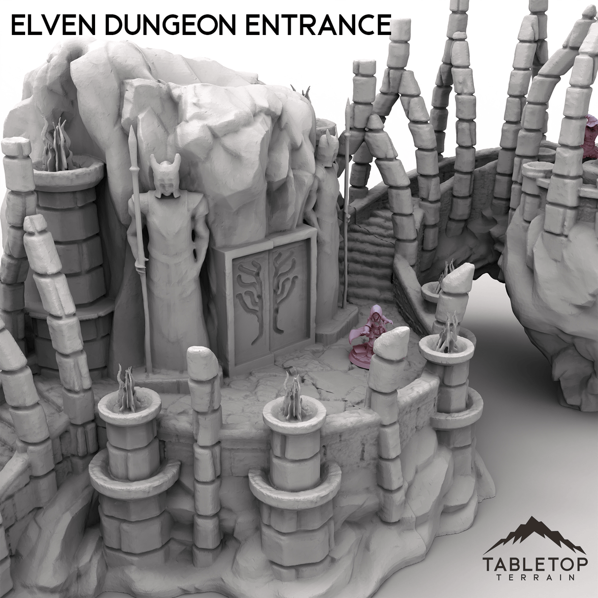 Tabletop Terrain Terrain Elven Dungeon Entrance