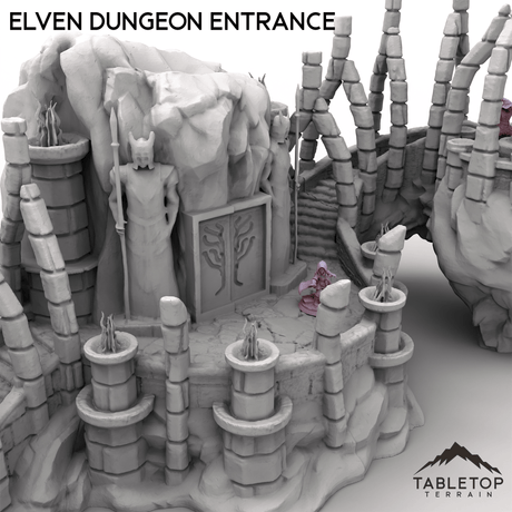 Tabletop Terrain Terrain Elven Dungeon Entrance
