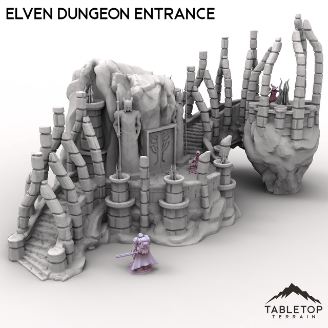 Tabletop Terrain Terrain Elven Dungeon Entrance