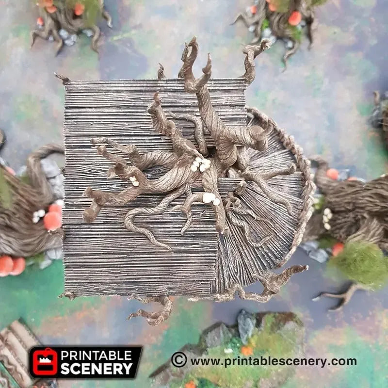 Tabletop Terrain Terrain Elven Tower - Elven Terrain