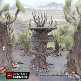 Tabletop Terrain Terrain Elven Tower - Elven Terrain