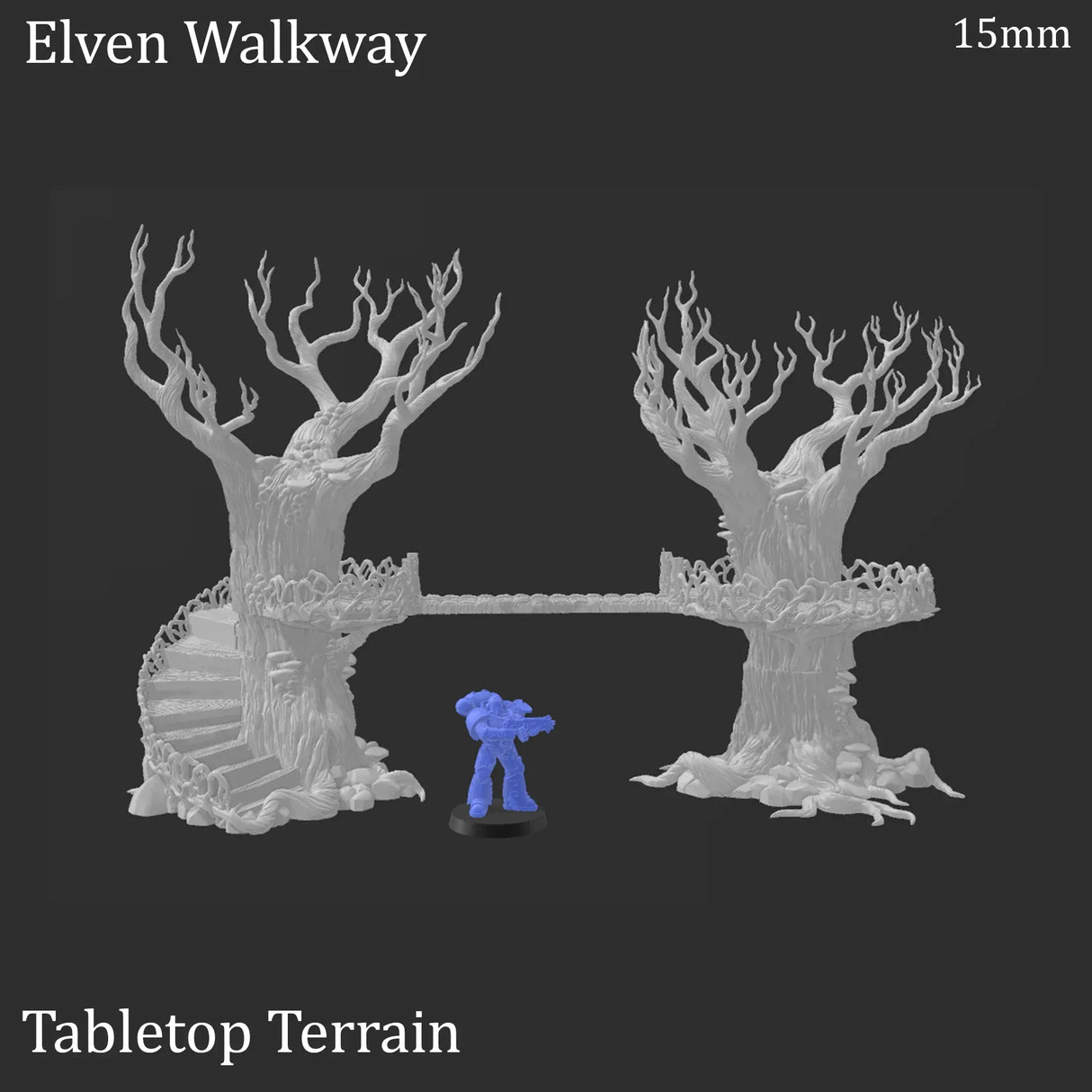 Tabletop Terrain Terrain Elven Walkway - Fantasy Terrain