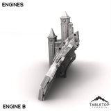 Tabletop Terrain Terrain Engines - Abyssal Redeemer Crashed Flagship
