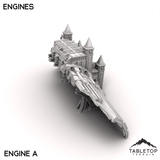 Tabletop Terrain Terrain Engines - Abyssal Redeemer Crashed Flagship