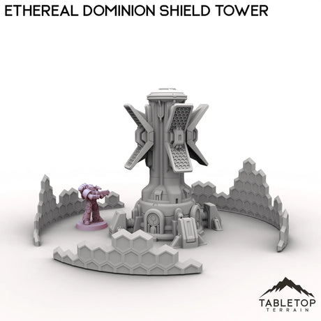 Tabletop Terrain Terrain Ethereal Dominion Shield Tower