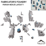 Tabletop Terrain Terrain Fabricator's Foundry - Chapter Approved/Pariah Nexus Compatible 10e Table Set