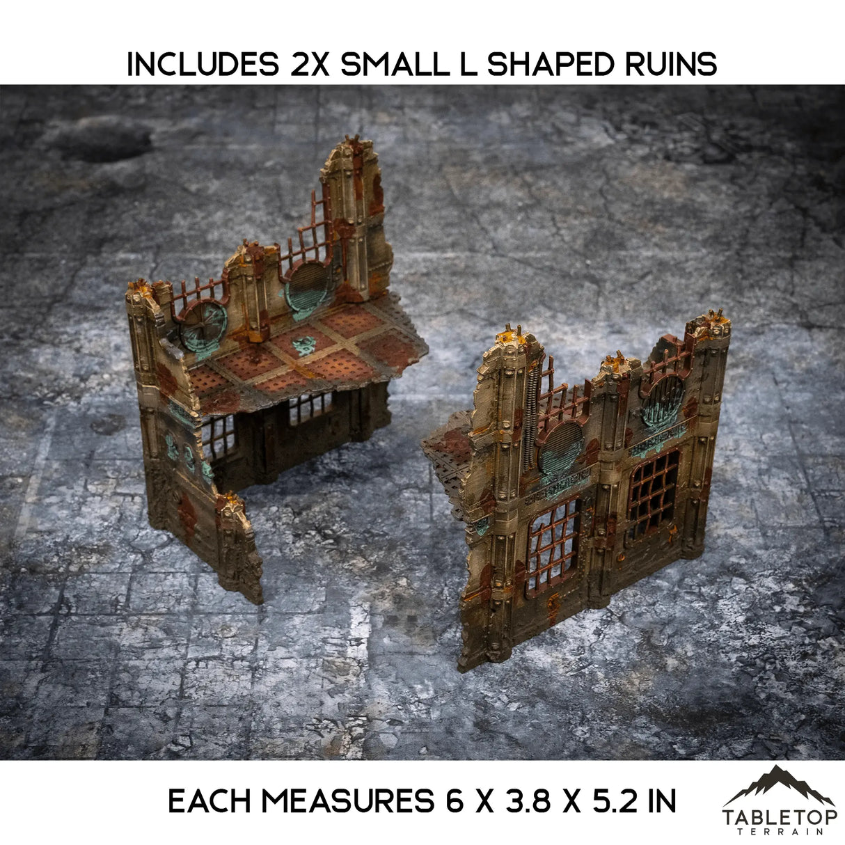 Tabletop Terrain Terrain Fabricator's Foundry - Chapter Approved/Pariah Nexus Compatible 10e Table Set