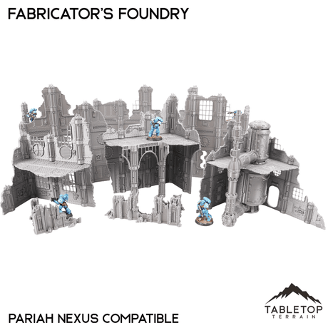 Tabletop Terrain Terrain Fabricator's Foundry - Pariah Nexus Compatible 10e Table Set