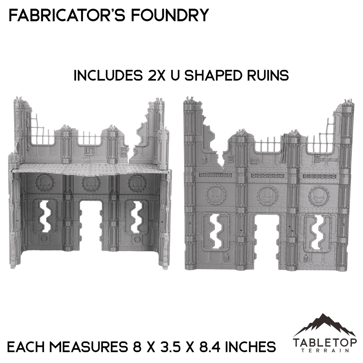 Tabletop Terrain Terrain Fabricator's Foundry - Pariah Nexus Compatible 10e Table Set