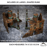 Tabletop Terrain Terrain Fabricator's Foundry - Pariah Nexus Compatible 10e Table Set