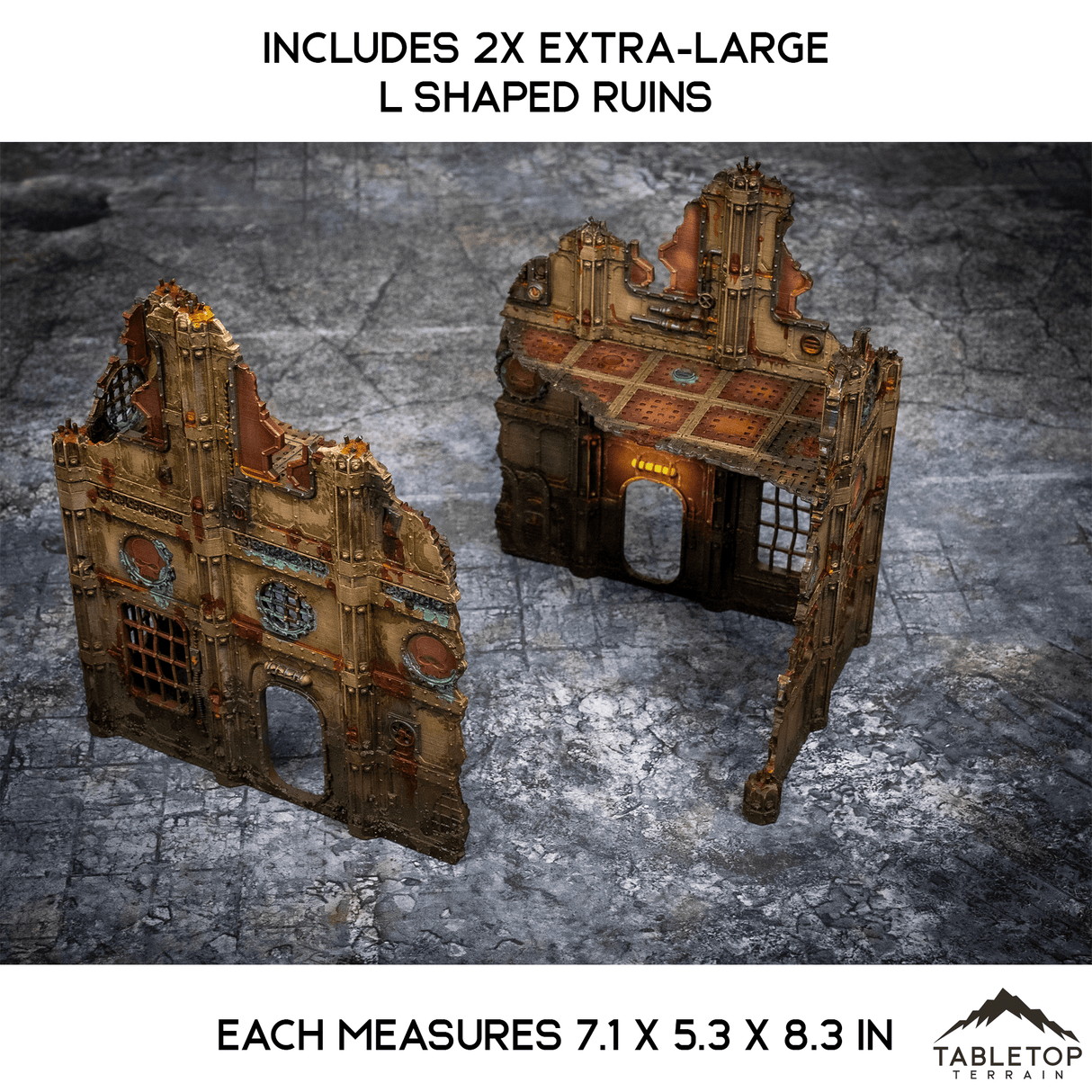 Tabletop Terrain Terrain Fabricator's Foundry - Pariah Nexus Compatible 10e Table Set