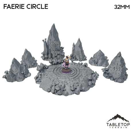 Tabletop Terrain Terrain Faerie Circle - Fantasy Terrain