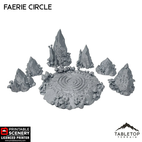 Tabletop Terrain Terrain Faerie Circle - Fantasy Terrain