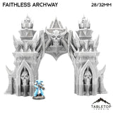Tabletop Terrain Terrain Faithless Archway - Resistance of Darkness