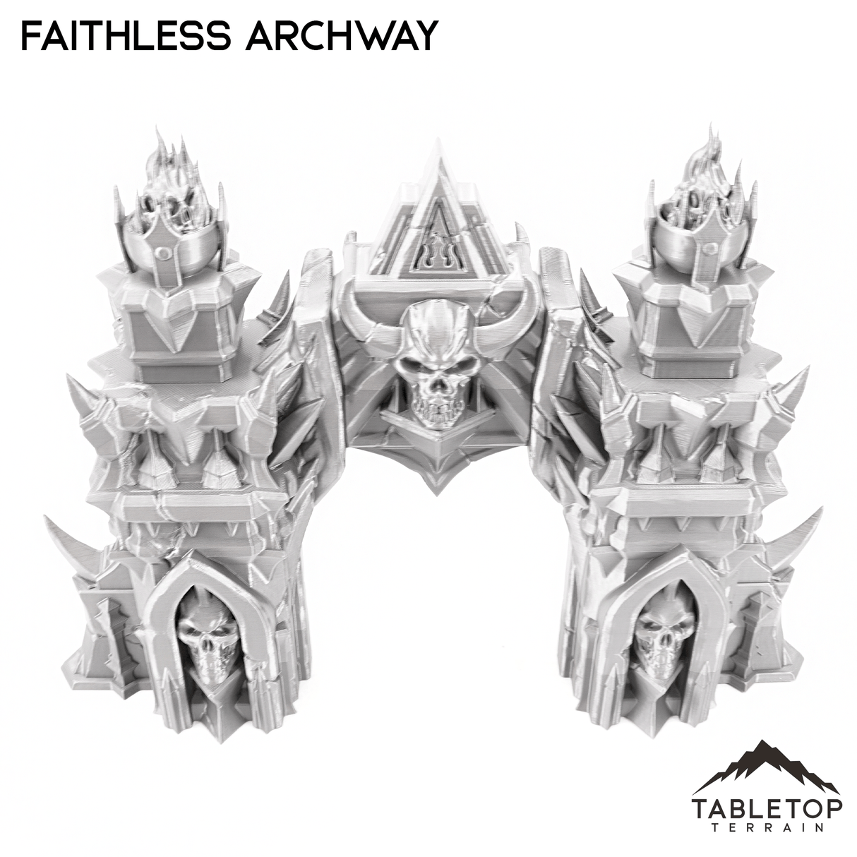 Tabletop Terrain Terrain Faithless Archway - Resistance of Darkness