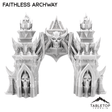 Tabletop Terrain Terrain Faithless Archway - Resistance of Darkness