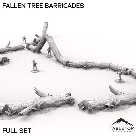 Tabletop Terrain Terrain Fallen Tree Barricades