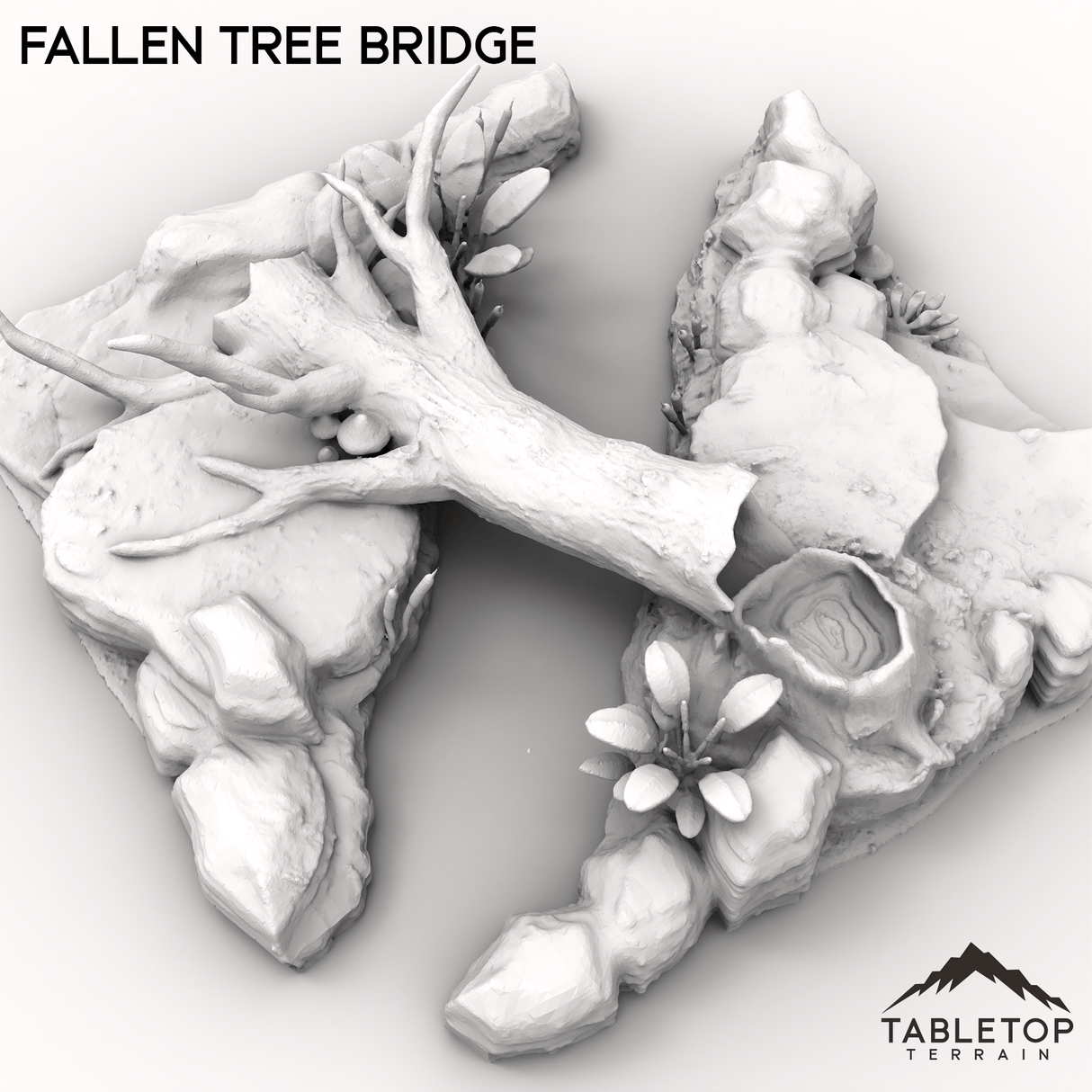 Tabletop Terrain Terrain Fallen Tree Bridge