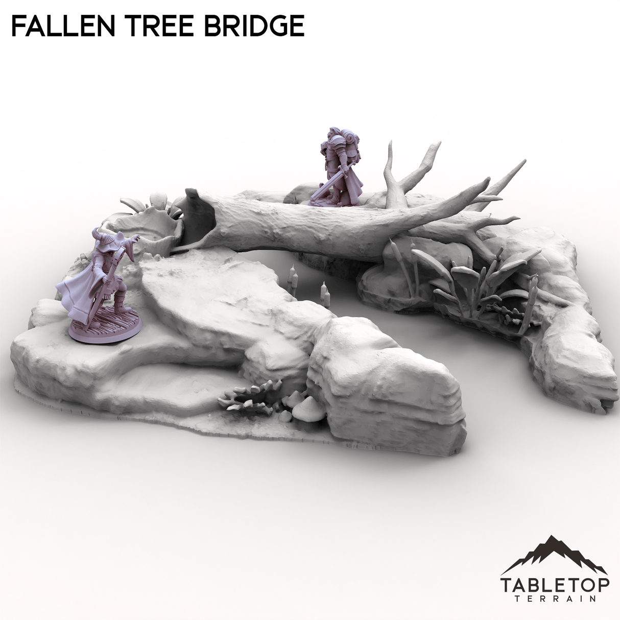 Tabletop Terrain Terrain Fallen Tree Bridge