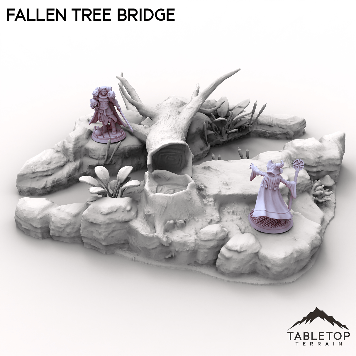 Tabletop Terrain Terrain Fallen Tree Bridge