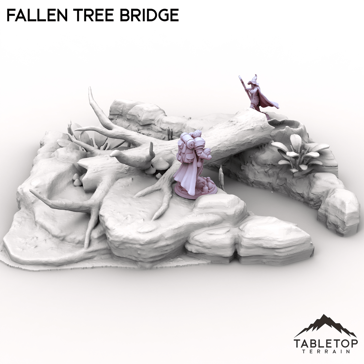 Tabletop Terrain Terrain Fallen Tree Bridge