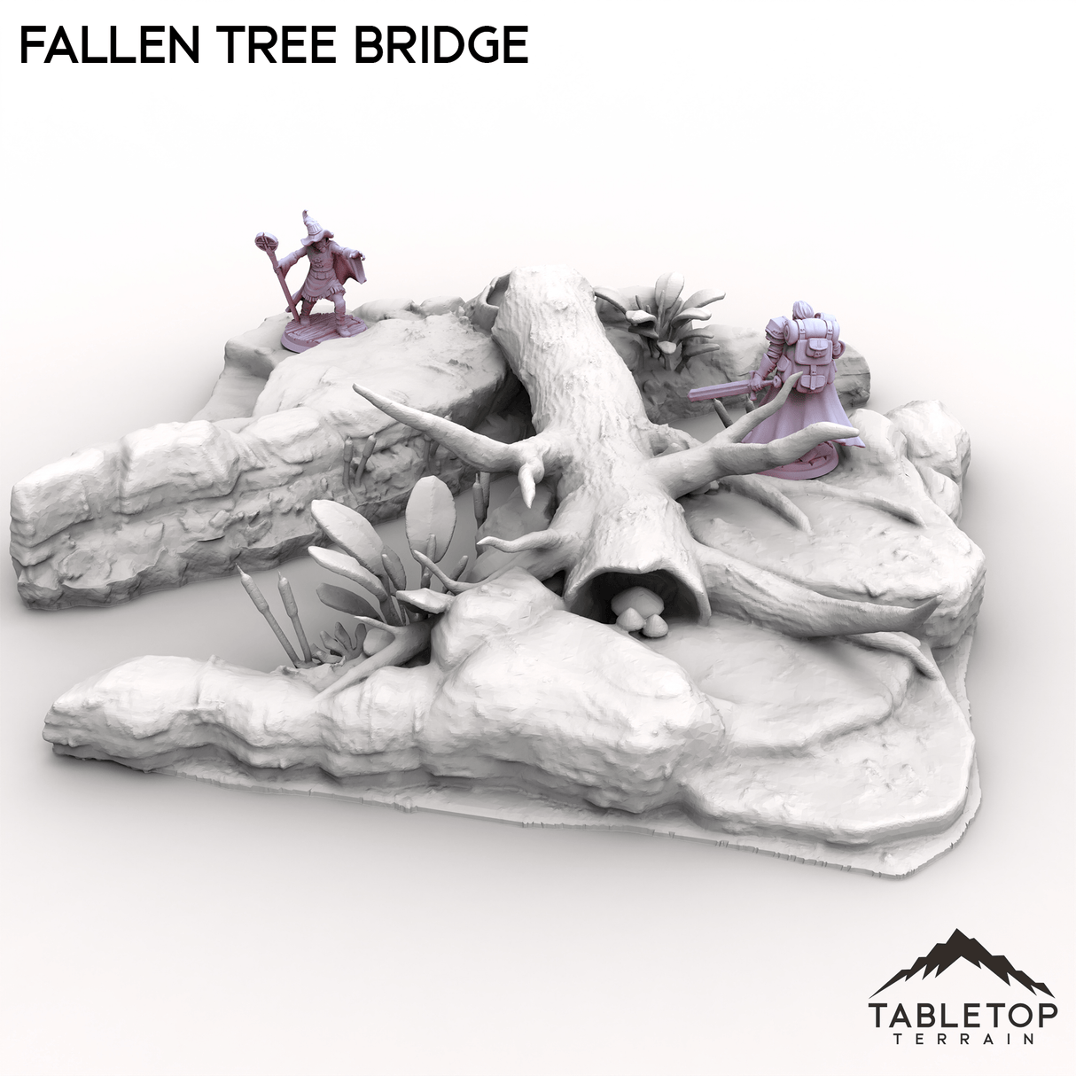 Tabletop Terrain Terrain Fallen Tree Bridge