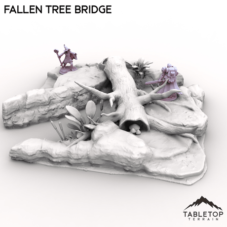 Tabletop Terrain Terrain Fallen Tree Bridge