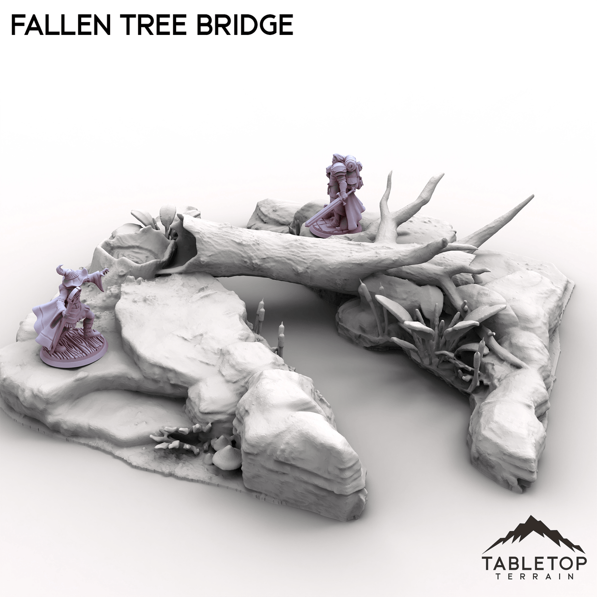 Tabletop Terrain Terrain Fallen Tree Bridge