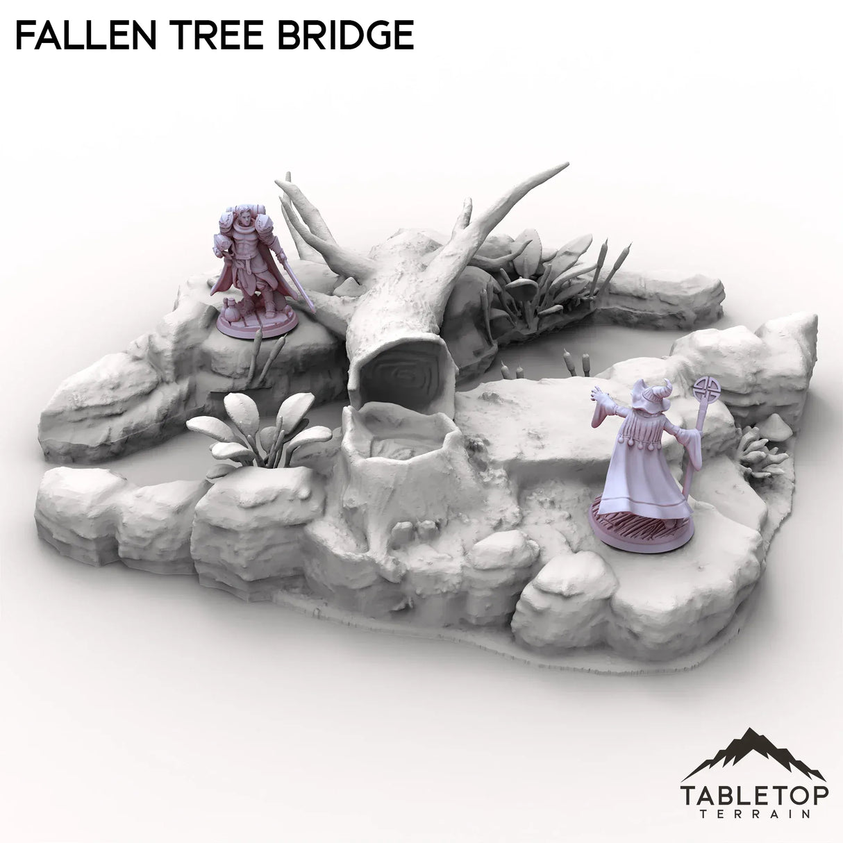 Tabletop Terrain Terrain Fallen Tree Bridge