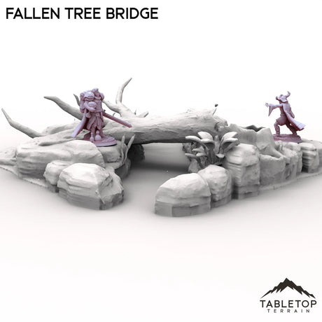 Tabletop Terrain Terrain Fallen Tree Bridge