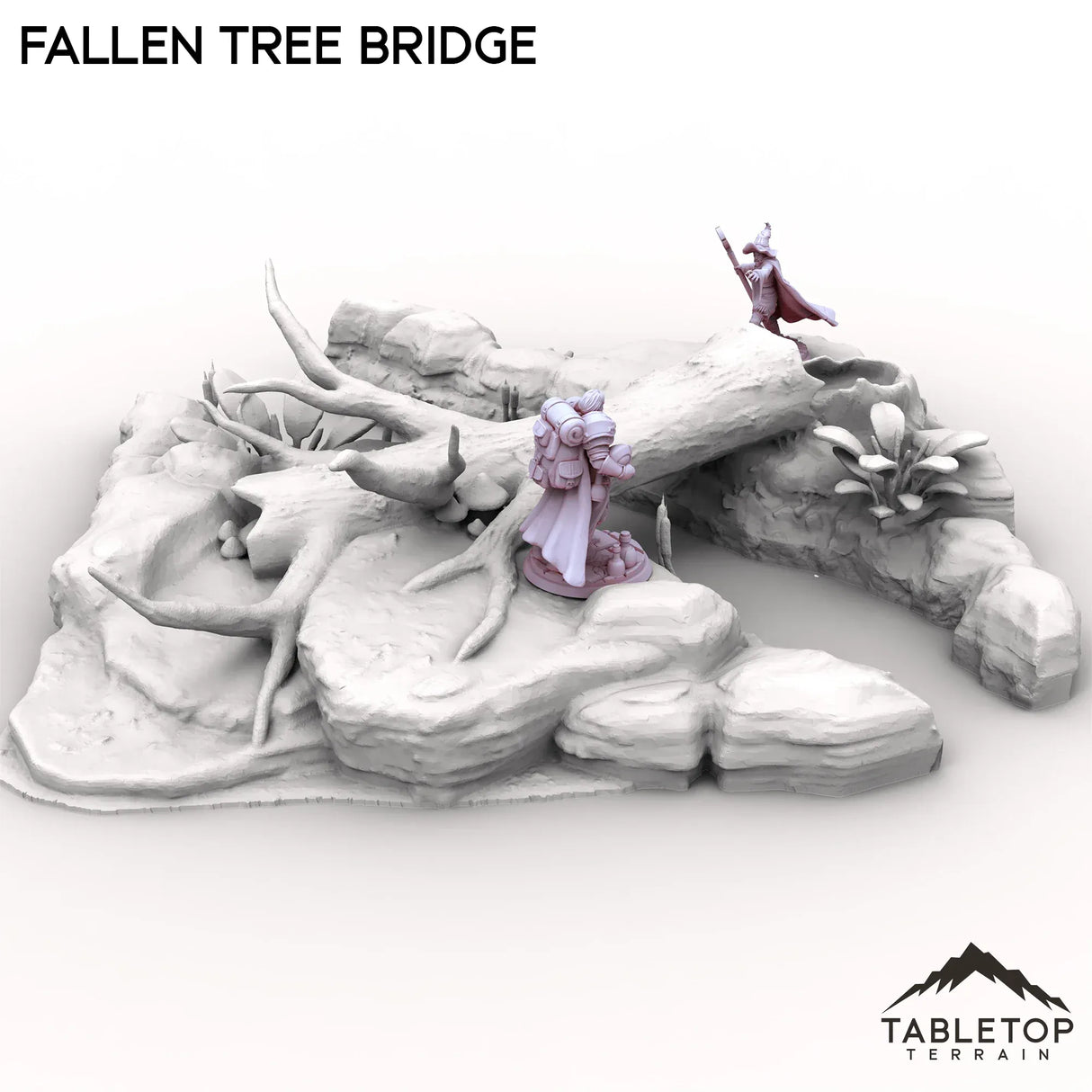 Tabletop Terrain Terrain Fallen Tree Bridge