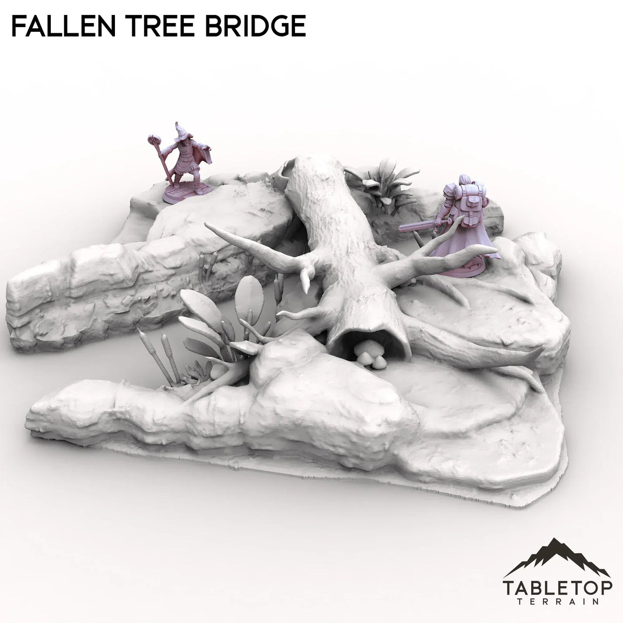 Tabletop Terrain Terrain Fallen Tree Bridge