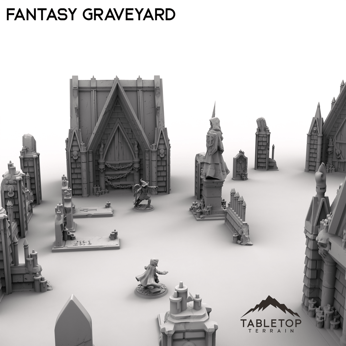 Tabletop Terrain Terrain Fantasy Graveyard